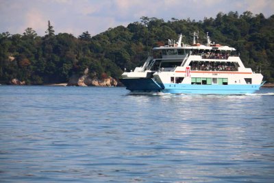 FERRY RIDE TO MIYAJIMA ISLAND
