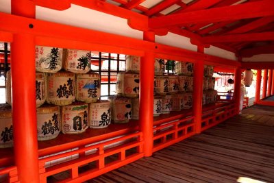 SAKE BARRELS DONATED FOR CHARITY