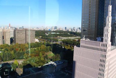 VIEW FROM OUR HOTEL ROOM