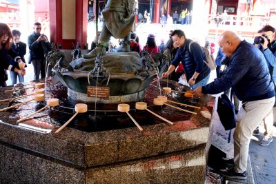 WATER FOR PURIFICATION PRIOR TO ENTERING THE TEMPLE