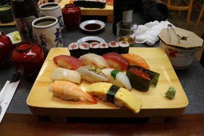 LUNCH IN THE GINZA DISTRICT