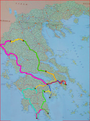 Greece 2002-Route