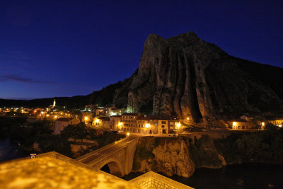 Sisteron by Night,France