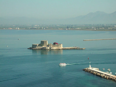 Venetian fort in Bay of Nauplion