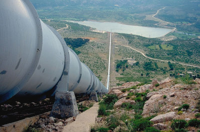 water reservoir near Obrovac