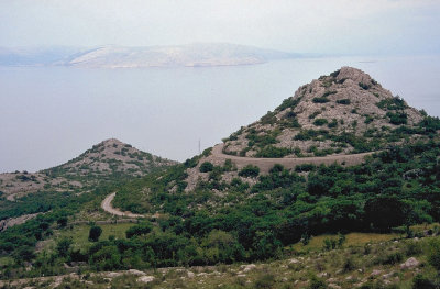 Karst pyramids near Senj