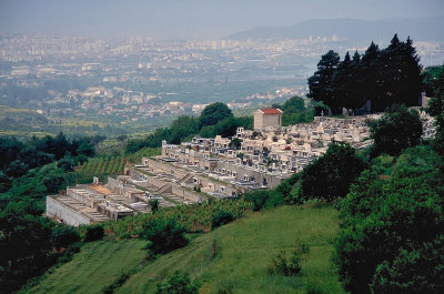 grave yard near Split