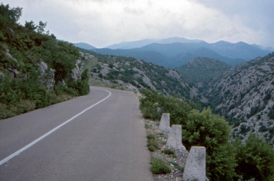 on coast route to Rijeka