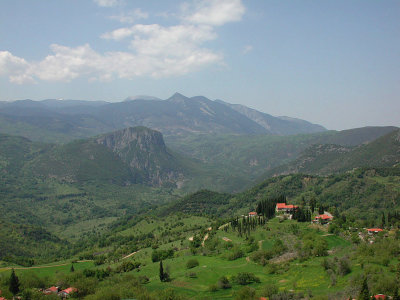 Landscape near Delphi