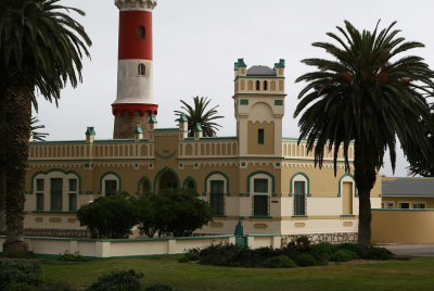 Swakopmund - Mouth of the Swakop-River  in Namibia