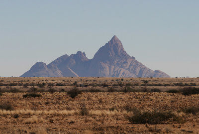 Spitzkoppe in distance