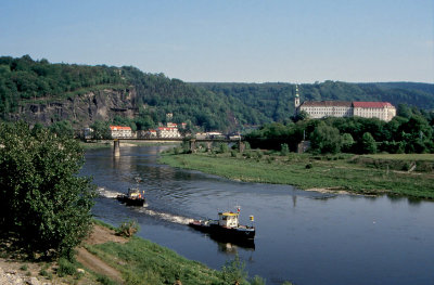 along Labem (Elbe) near Dečin