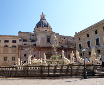 Piazza Pretoria - Fontana Pretoria