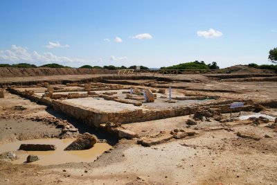 Motya - Ruins of a part of the ancient city 