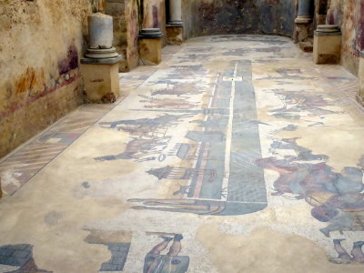 Villa Romana del Casale Villa is home to some of the best preserved and extensive examples of Roman mosaics