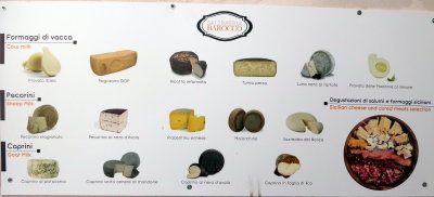Cheeses made in this area