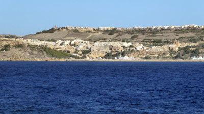 Taking the ferry to Gozo