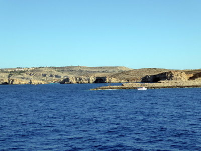 Taking the ferry to Gozo
