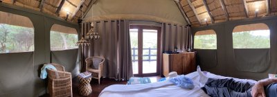 Humala River Lodge-inside our cabin