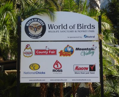 World of Birds Wildlife Sanctuary and Monkey Park