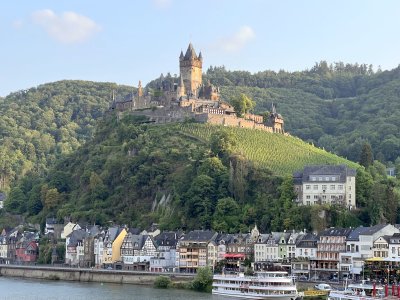 View from the Skagerrak Bridge in Cochem