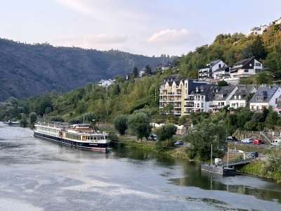 View from the Skagerrak Bridge in Cochem