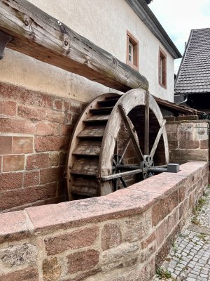 Water Wheel at the Cloister Mill