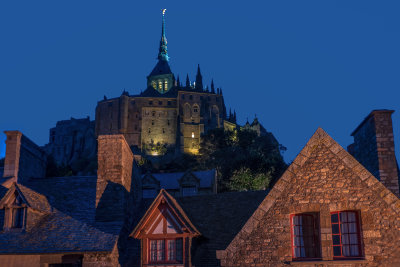 Balade nocturne au Mont Saint Michel