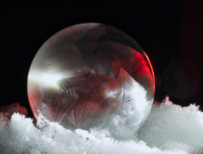 Bulle glace_Fozen bubble