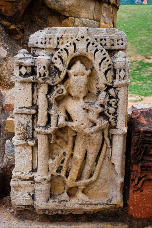 Hindu bas relief