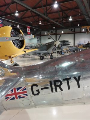 Two Spitfires (and a Harvard)