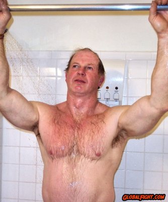 muscle man showering.JPG