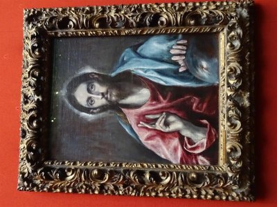 The saviour of the world, by El Greco