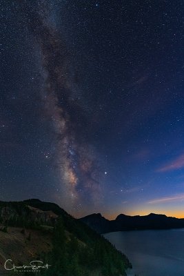 Milky Way at Crater Lake NP
