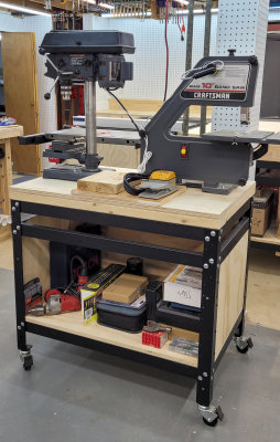 Craftsman 8 Drill Press and 10 Bandsaw