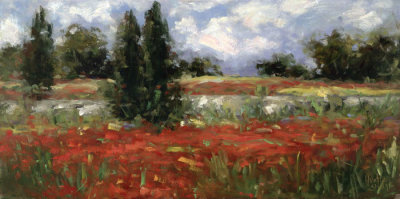 #4 - Landscape with Poppies, France  12x24.jpg