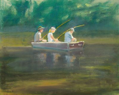 Three Fishermen  16x20