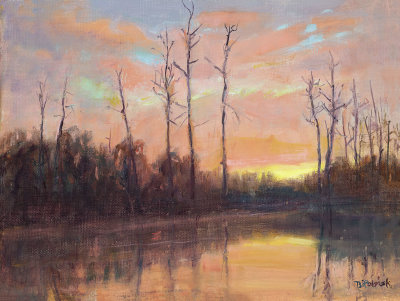 A Duck Hunter's Morning  12x16