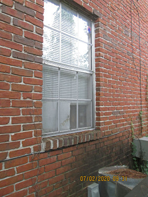 Attempted break in last night. 