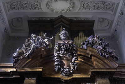 Organ detail - Chapel of Trinity College