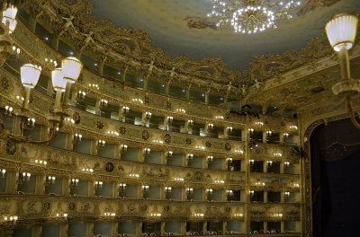 La Fenice as viewed from the Royal Box