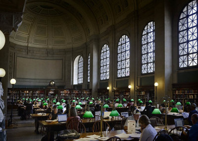 Reading Room - Boston Public Library