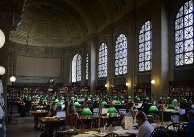 Reading Room - Boston Public Library
