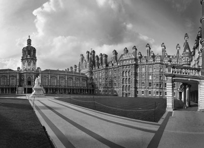 Main Quad - Royal Holloway, University of London, Egham, England