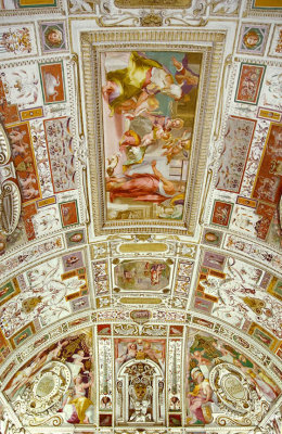 Decorative ceiling - Dining roon of the Academy of Sciences