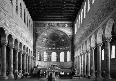 Mosaic of the Good Shepherd - Basilica of Sant'Apollinare in Classe - Ravenna
