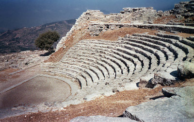 The theater at Segesta