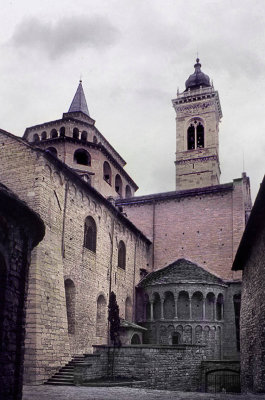 Rear view of the Duomo - Bergamo