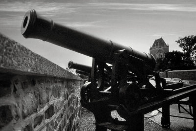 Canons at Quebec