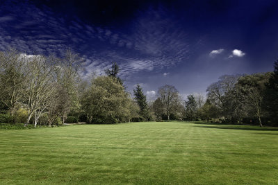 Endless lawns in Oxford